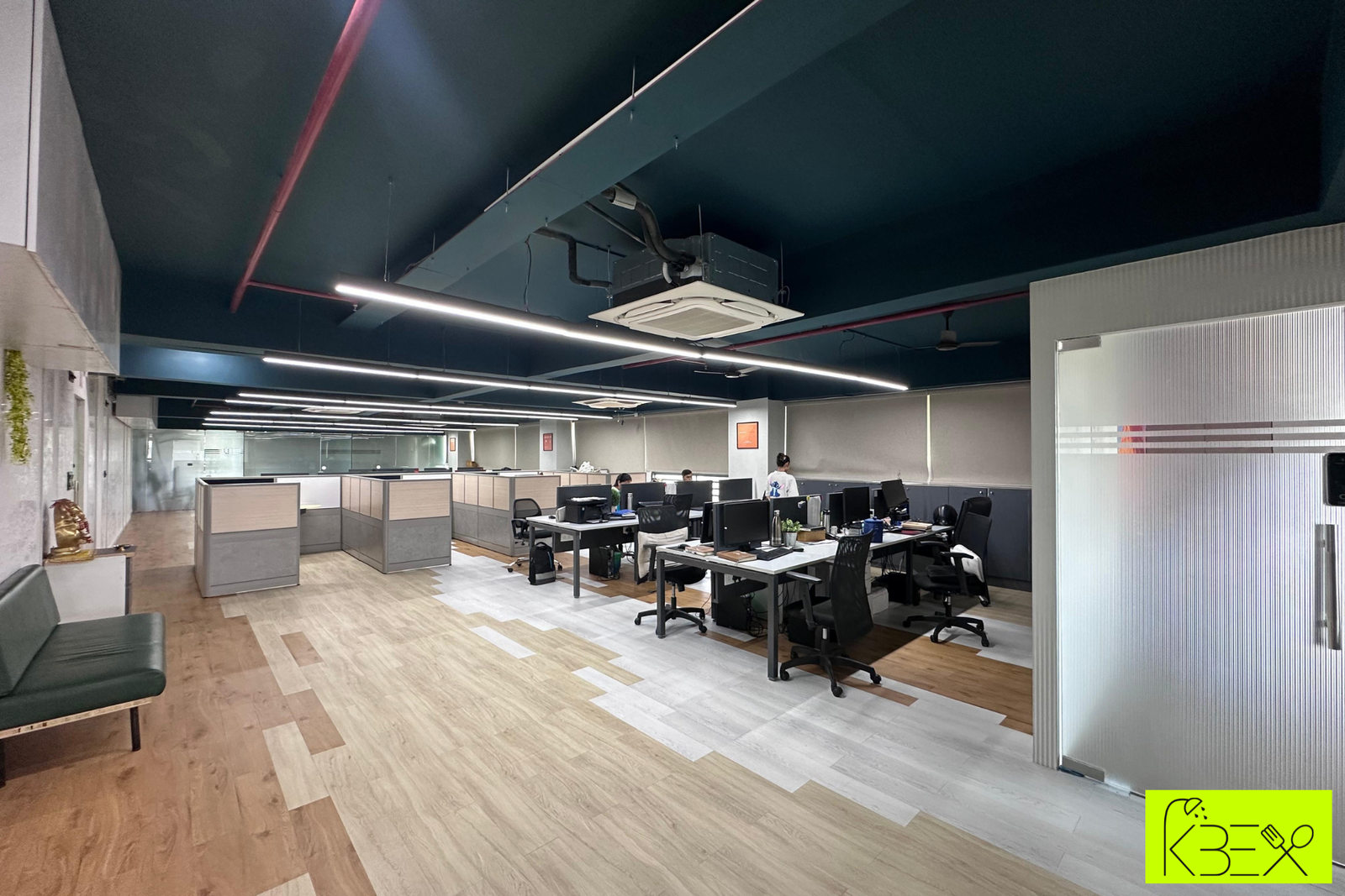 Open office interior design Ahmedabad KBEX