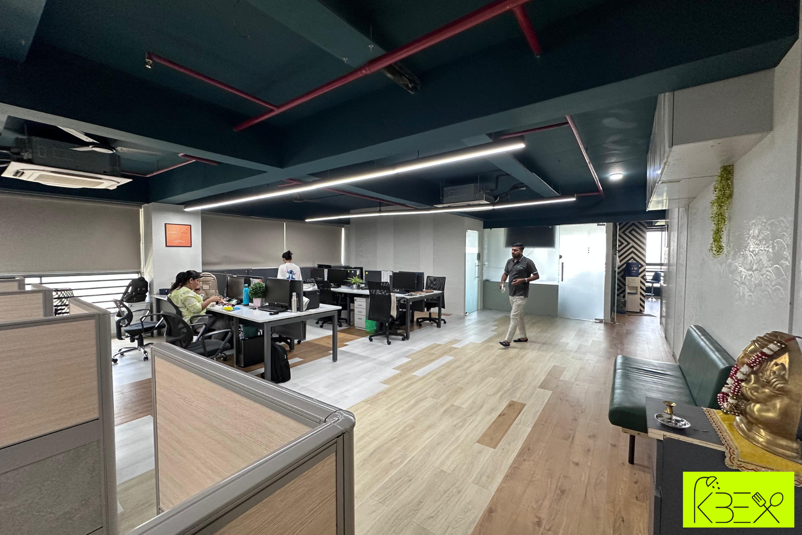 Office workstation design Ahmedabad KBEX