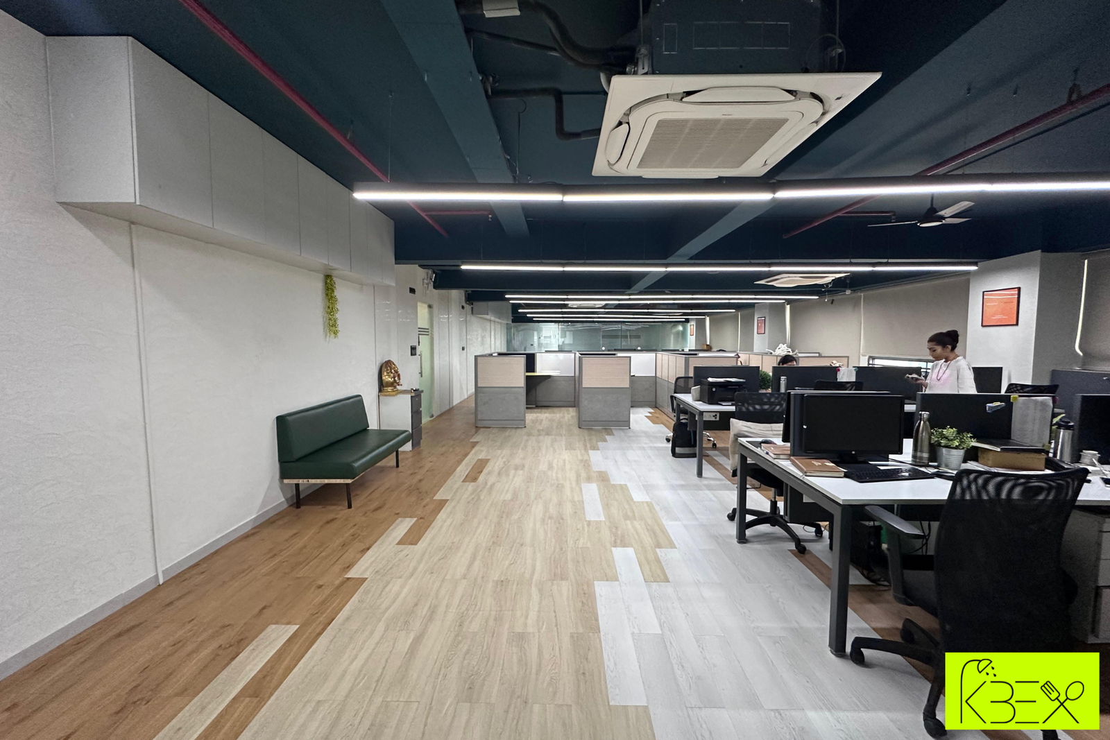 Corporate office workspace Ahmedabad KBEX