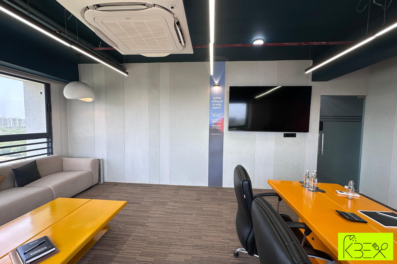 Executive lounge interior Ahmedabad KBEX