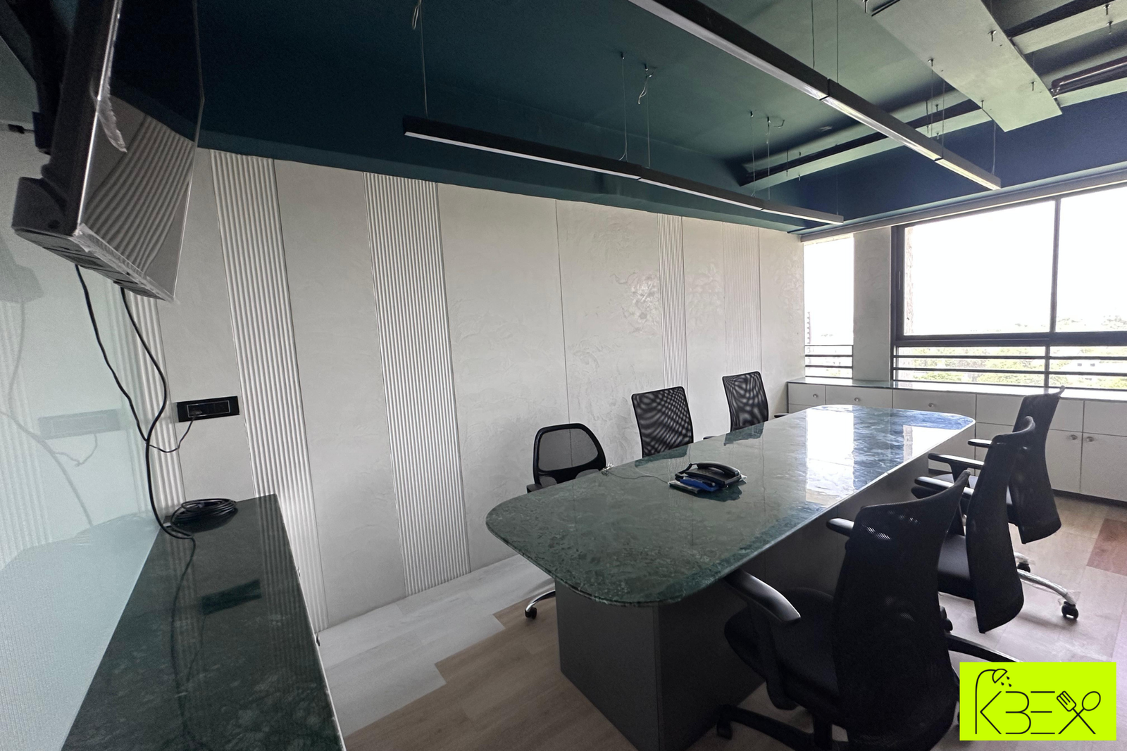 Conference room interior Ahmedabad KBEX