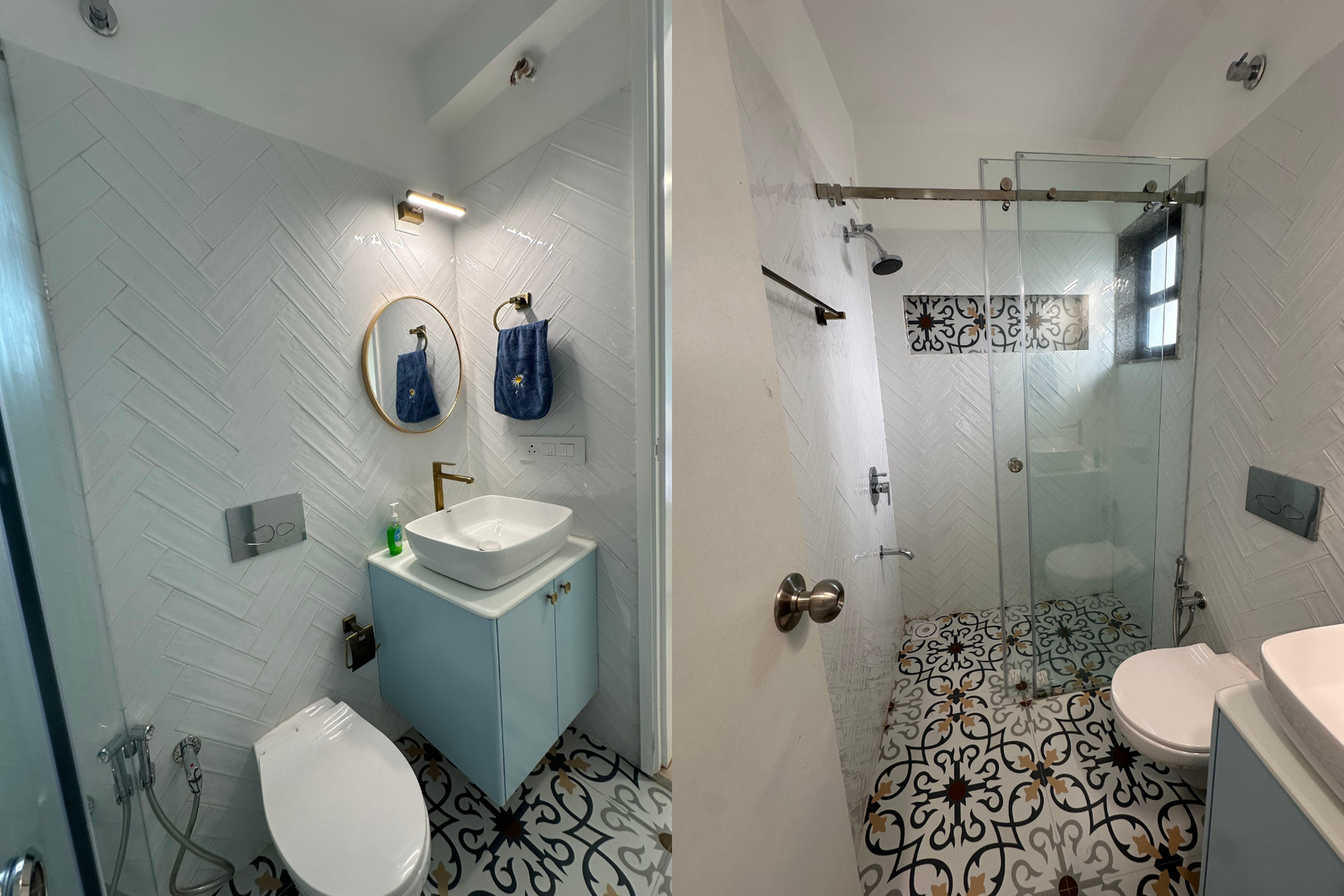 Bathroom patterned tile Shela KBEX